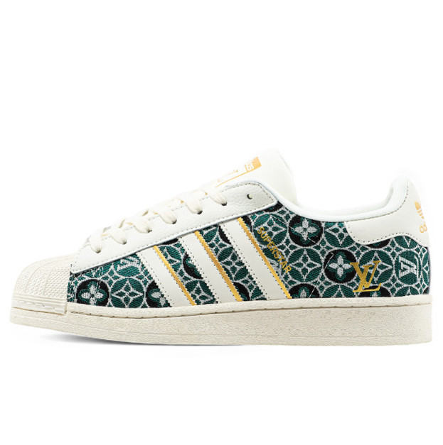 Adidas Superstar x Louis Vuitton Cream Green