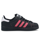 Adidas  Superstar Black Scarlet Pink IE2999