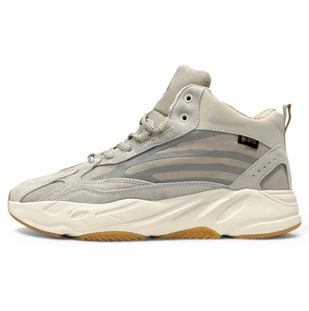 Adidas Yeezy Boost 700 Beige Light Gray WITH FUR