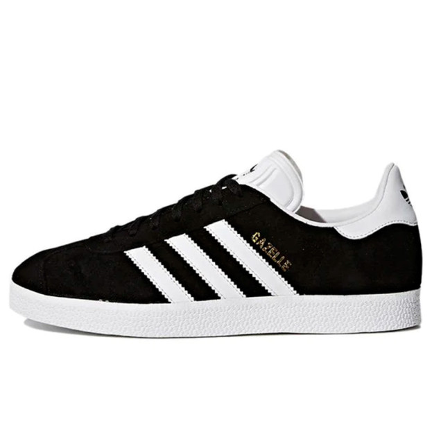 Sneakers Adidas Gazelle Black White Gold Metallic BA9595