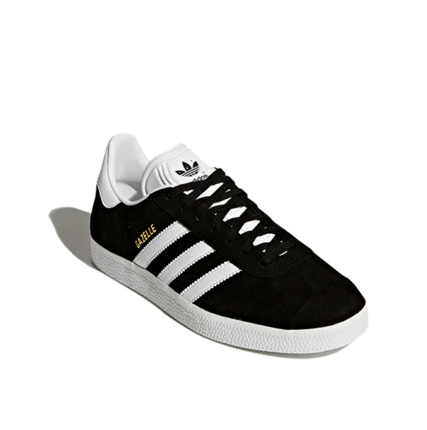 Sneakers Adidas Gazelle Black White Gold Metallic BA9595