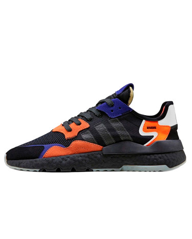 Кроссовки Adidas Nite Jogger Black Orange Blue