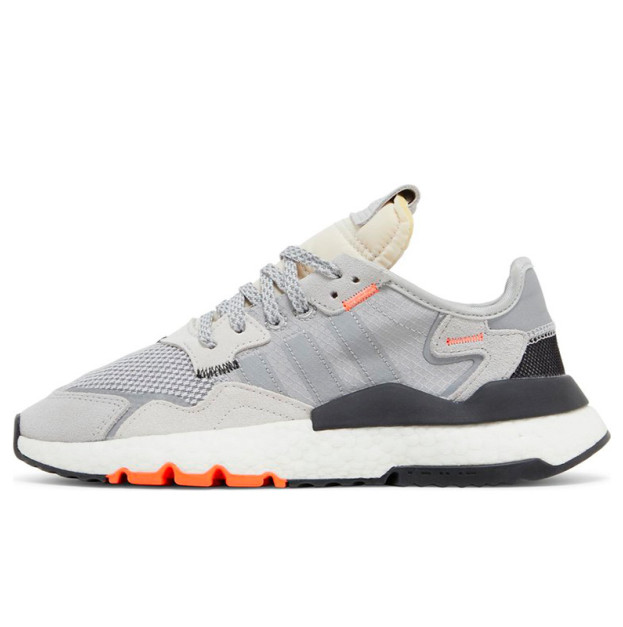 Adidas Nite Jogger Grey Two Solar Orange DB3361