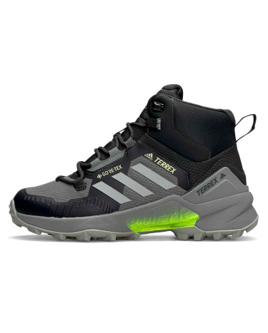 Кросівки Adidas Terrex Swift R3 Mid Gore-Tex Winter Termo Black Grey