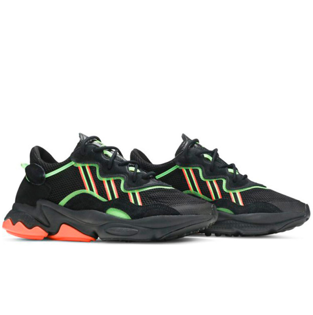 Adidas Ozweego Black Orange Green EE5696