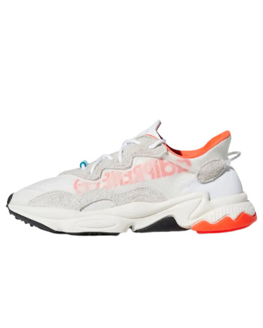 Кросівки Adidas Ozweego Big Logo White Solar Red EH0252