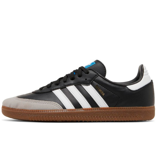 Кроссовки Adidas Humanrace Samba Vegan Black Gum HO1878