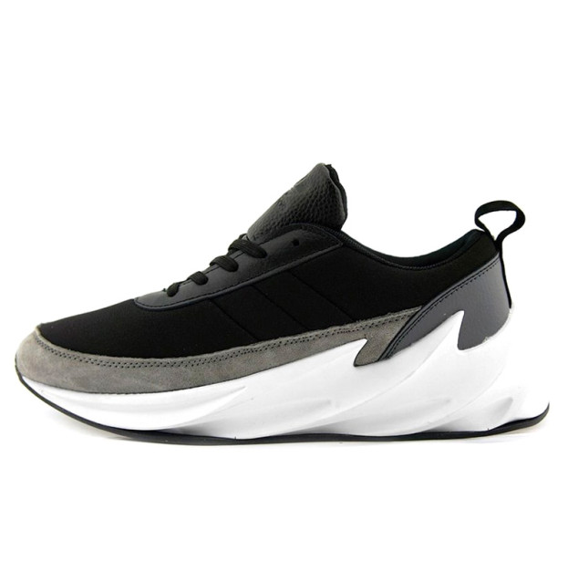 Sneakers Adidas Sharks Black & White & Grey