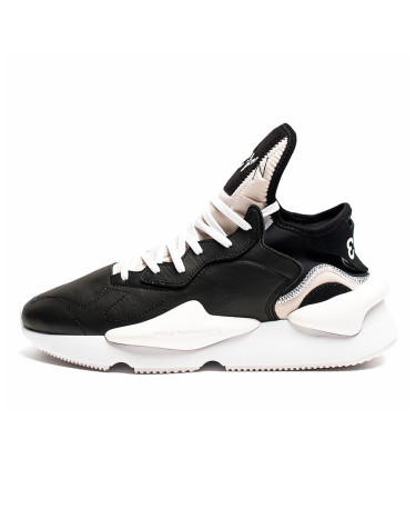 Sneakers Adidas Y-3 Kaiwa Black White Black Heel F97415