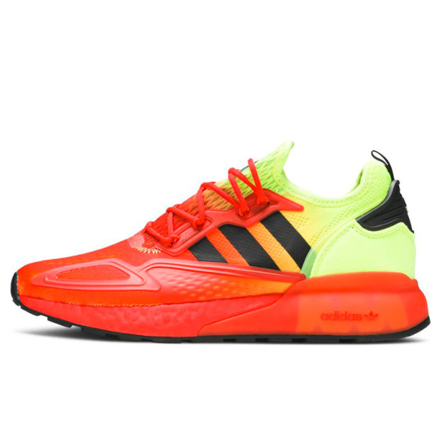 Adidas ZX 2K Boost Solar Yellow Hi Res Red FW0482