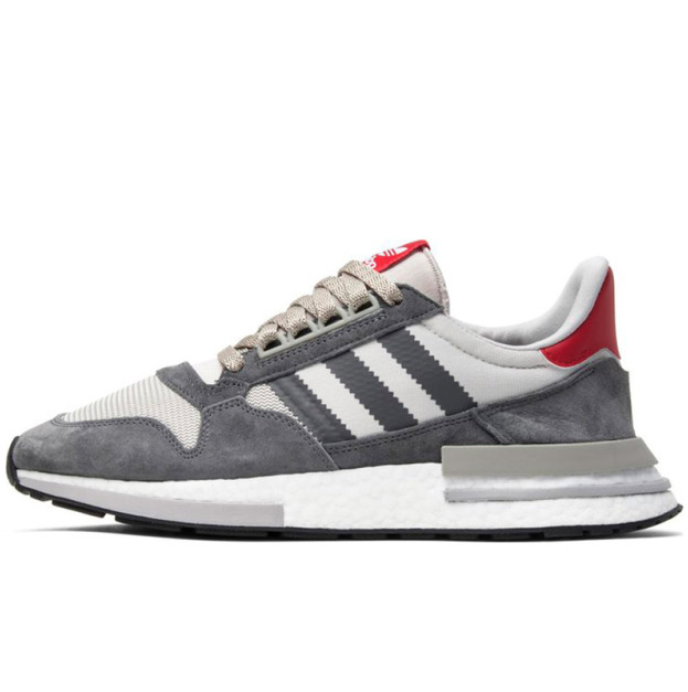 Кросівки Adidas ZX 500 RM Grey Four Scarlet B42204