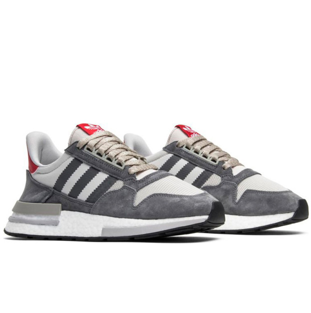 Кросівки Adidas ZX 500 RM Grey Four Scarlet B42204