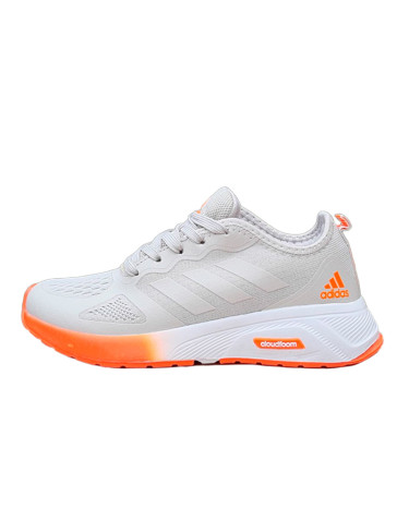 Sneakers Adidas Cloudfoom Gray Orange