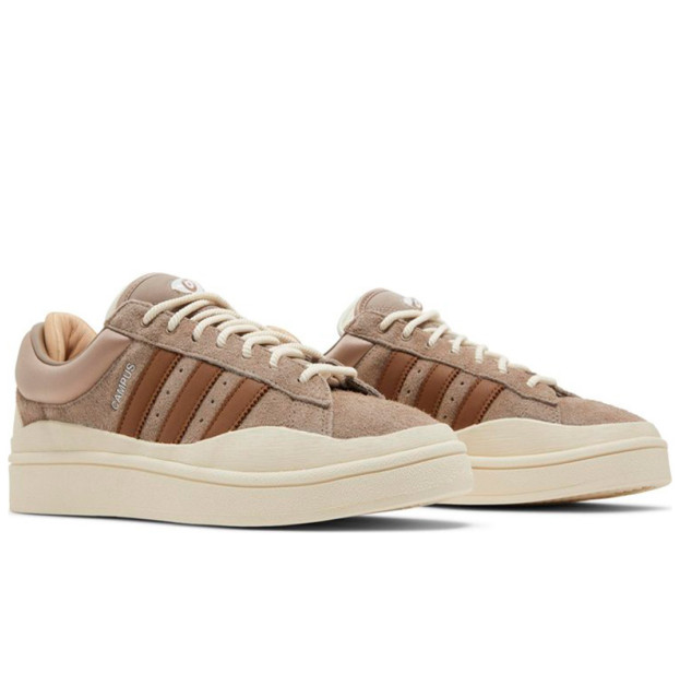 Кроссовки Adidas Campus x Bad Bunny Chalky Brown ID2529