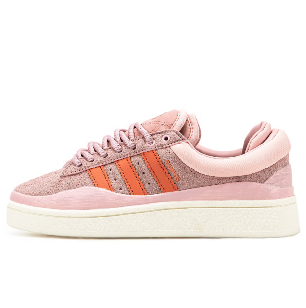 Sneakers Adidas Campus x Bad Bunny Pink Orange White