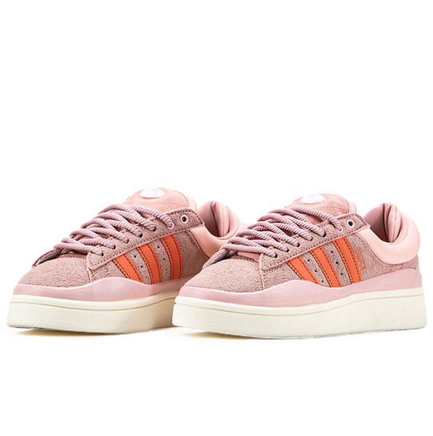 Sneakers Adidas Campus x Bad Bunny Pink Orange White