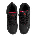 Кроссовки Adidas Black Red Gore-Tex Winter С МЕХОМ