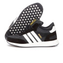 Кросівки Adidas Iniki Black White Winter 2 З ХУТРОМ