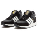 Кросівки Adidas Iniki Black White Winter 2 З ХУТРОМ