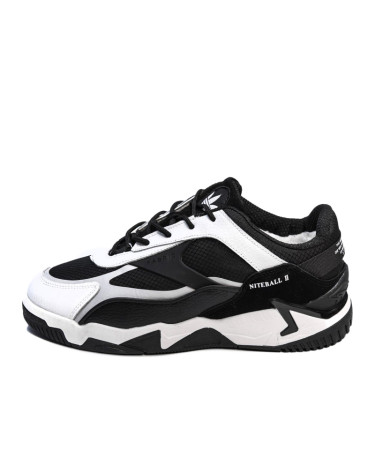 Кросівки Adidas Niteball 2.0 White Black Winter З ХУТРОМ