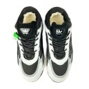 Sneakers Adidas Niteball 2.0 Black White Winter 2 With FUR