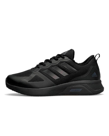 Кросівки Adidas Cloudfoam Termo All Black з Флісом