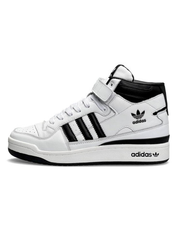 Кросівки Adidas Forum High White Black
