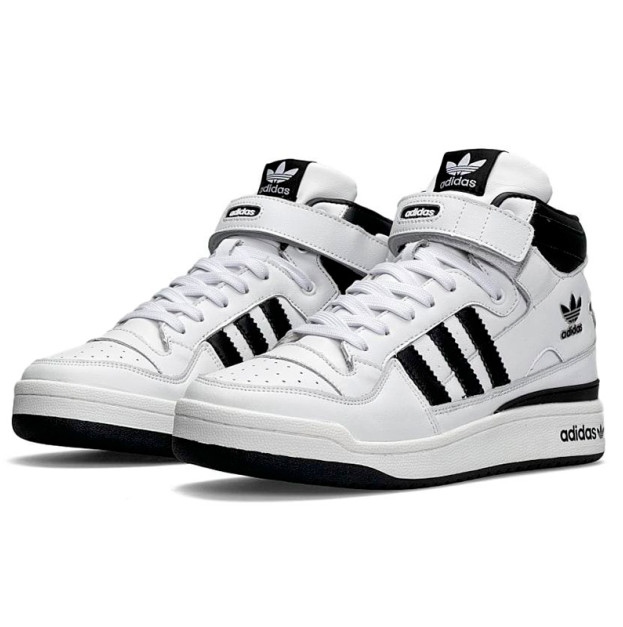 Adidas Forum High White Black