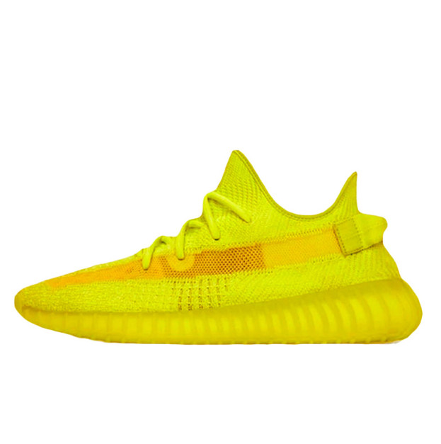 Кроссовки Adidas Yeezy Boost 350 V2 Glow In Dark Yellow
