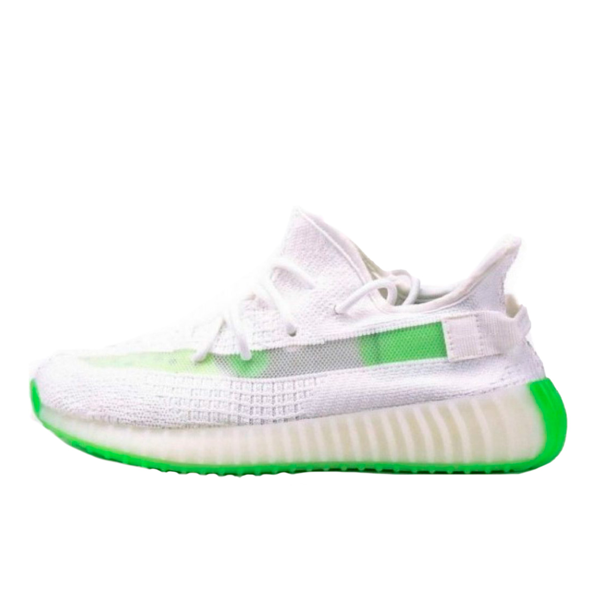 Sneakers Adidas Yeezy Boost 350 V2 White Green buy with discount in Ukraine yeezyboost.in.ua
